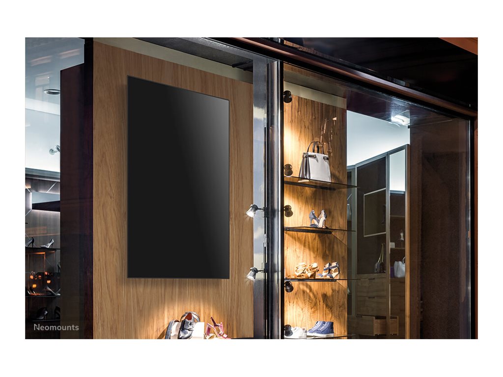 NEOMOUNTS WL30-750BL18P Support mural fixe pour écran 50-98p- robuste - verrouillable - portrait - installation rapide - TÌV