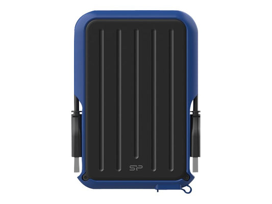 SILICON POWER External HDD Armor A66 2.5p 2To USB 3.2 IPX4 Blue