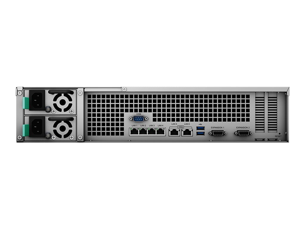 SYNOLOGY RS3621xs+ 12-bay NAS-RackStation D-1541 8-core 2.1GHz 8Go DDR4 2xUSB 3.2 Gen 4xRJ-45 2x10GbE RJ-45 2xExpansion ports