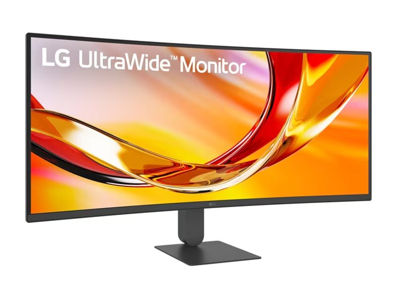 LG Ecran LED incurvé - 34p - 3440x1440 WQHD - 144 Hz - VA - 5 ms - 300 cd/m2 - 4000:1 - HDR10 - USB-C - HDMI - DisplayPort