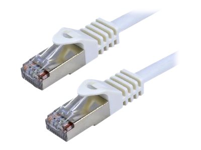 MCL CAT 7 S/FTP LSZH Patch cable - 0.5m White