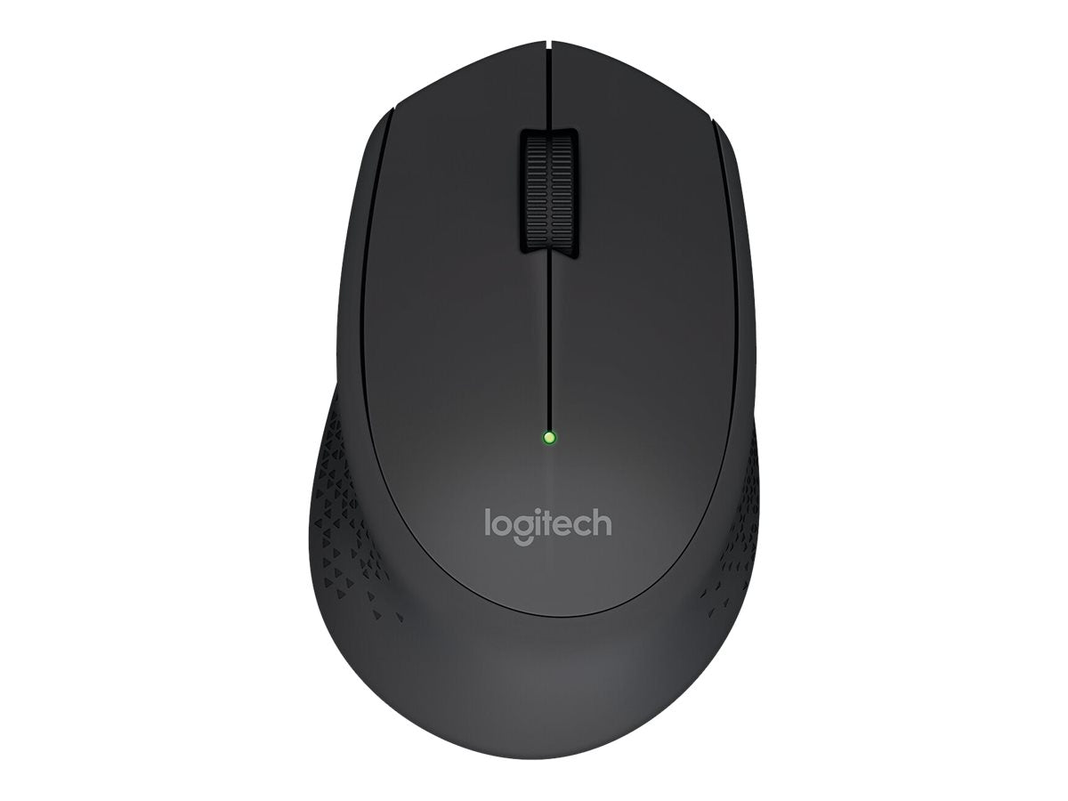 LOGITECH M280 Mouse right-handed optical 3 buttons wireless 2.4 GHz USB wireless receiver black