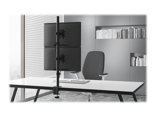 NEOMOUNTS FPMA-D550DVBLACK Support décran à fixer 10-32p - installation verticale