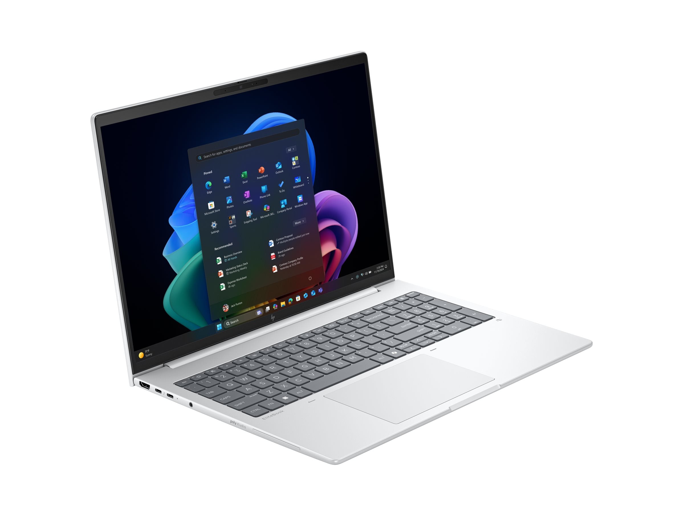HP EliteBook 8 G1a  IA Nouvelle génération AMD Ryzen AI 7 350 16p WUXGA 32Go 1To SSD UMA W11P Copilot + PC 3/3/0