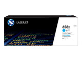HP 658X Cyan LaserJet Toner Cartridge