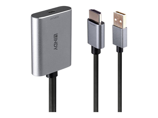LINDY HDMI to USB Type C Converter with USB Power