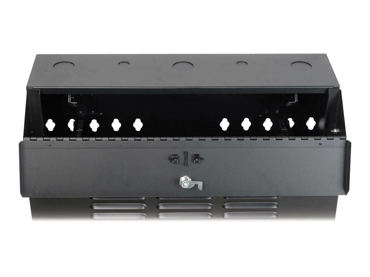 EATON TRIPPLITE 6U Wall Mount Rack Enclosure Server Cabinet Vertical 36 Deep Rack cabinet wall mountable Black 6U 19