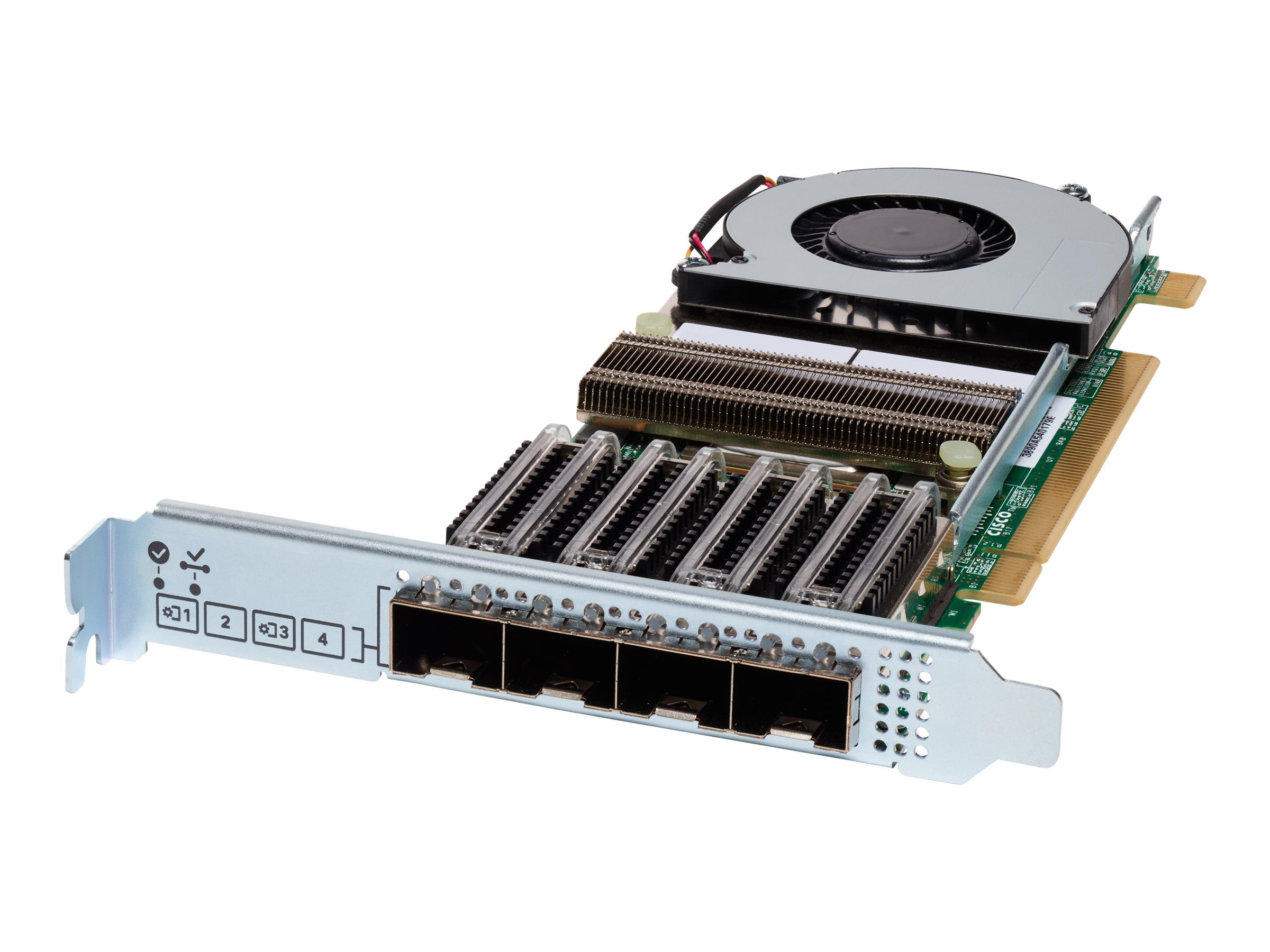 CISCO UCS VIC 1455 Quad Port 10/25G SFP28 CNA PCIE