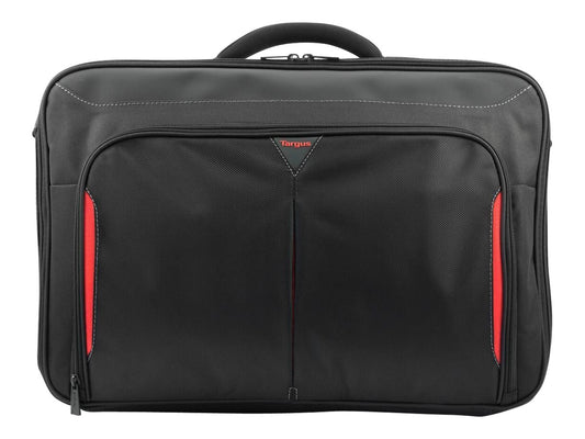 TARGUS sacoche Classic 17-18p Clamshell noire et rouge