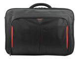 TARGUS sacoche Classic 17-18p Clamshell noire et rouge