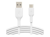 BELKIN BOOST CHARGE USB-A to USB-C Cable PVC 0.15M White