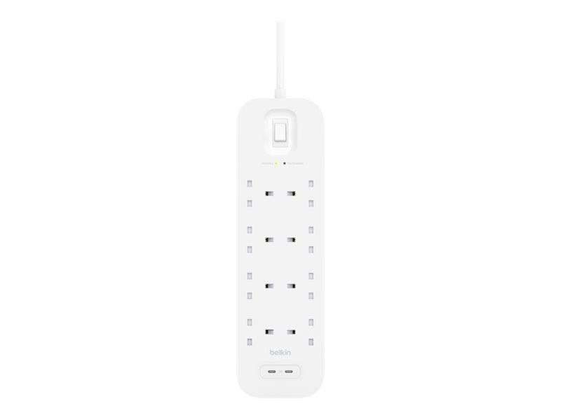 BELKIN Surge Protection with USB C 8 Outlet Dual USB C 30w PD