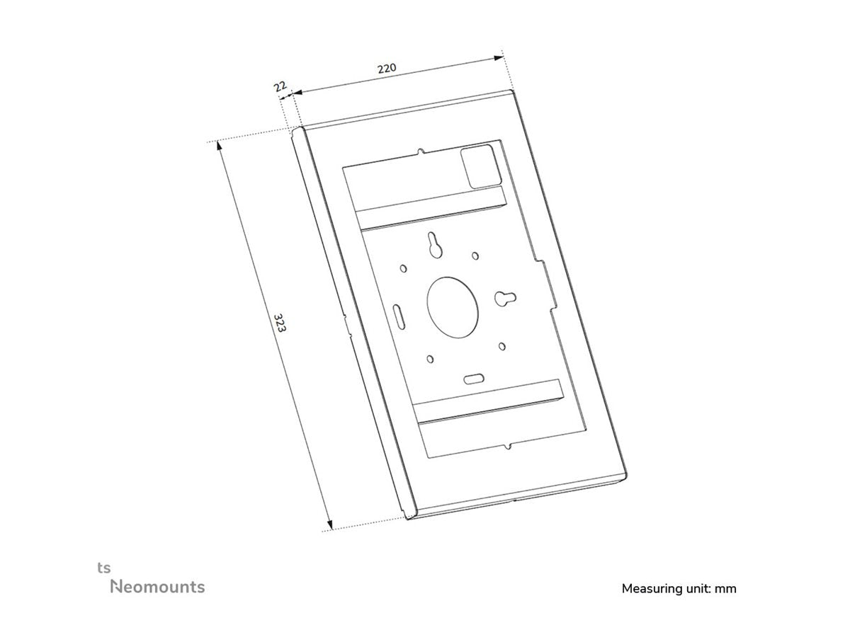 Neomounts WL15-601BL1 Tablet casing - 10