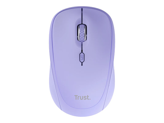 TRUST Souris sans fil compacte YVI+ Multi-connexion Bluetooth + 24 Ghz - Noire