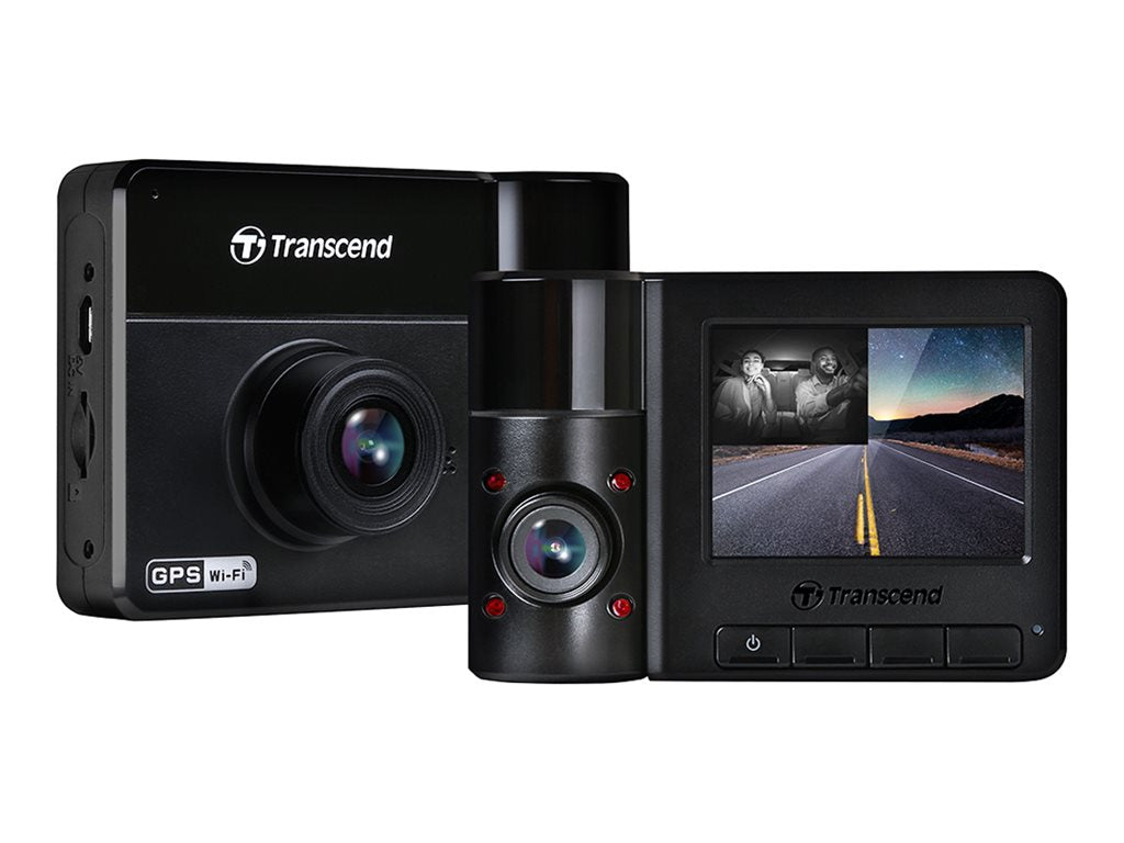 TRANSCEND Dashcam DrivePro 550 64Go Dual 1080P Sony sensor