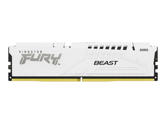 KINGSTON 16Go 6400MT/s DDR5 CL32 DIMM FURY Beast White EXPO