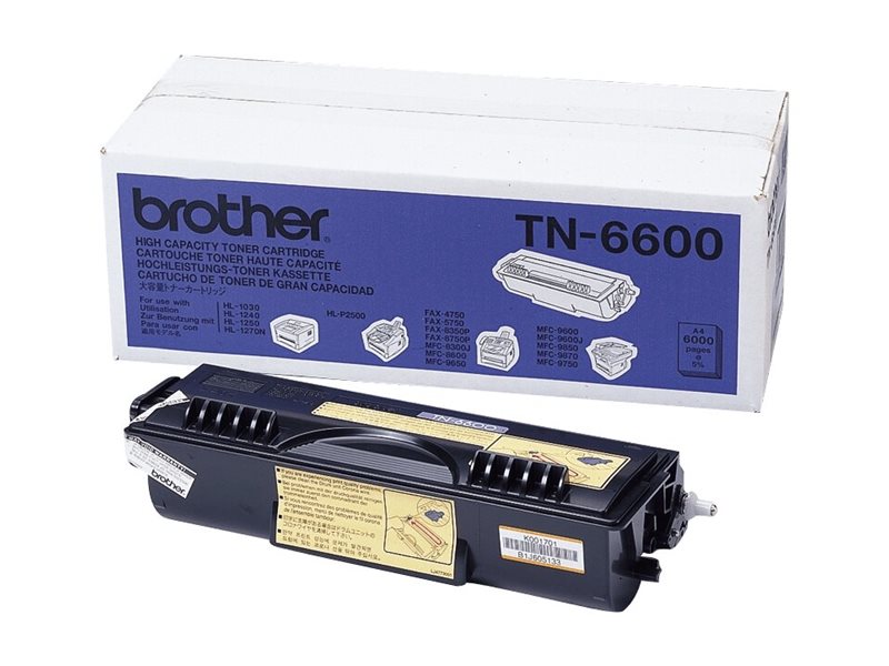 Brother TN6600 Cartouche de toner 1 piece(s) Original Noir