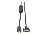 EATON TRIPPLITE HDMI to VGA Active Adapter Cable HDMI to Low-Profile HD15 M/M 3ft. 0.9m