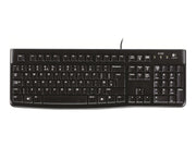 LOGITECH K120 Corded Keyboard black USB CZE-SKY QWERTZ