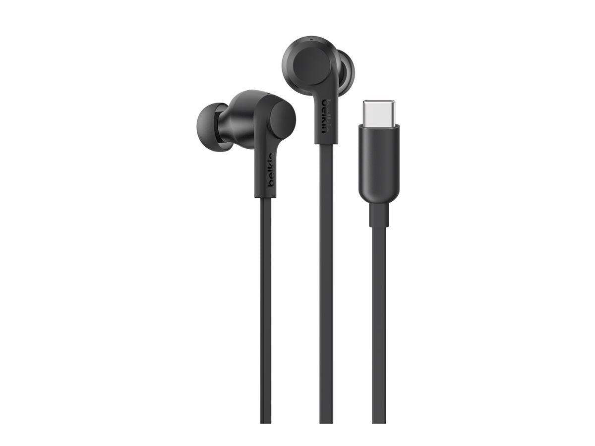 BELKIN SoundForm ANC Wired Eearbuds USB-C Black