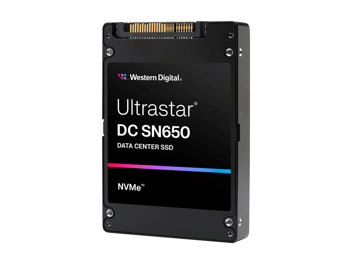 WESTERN DIGITAL Ultrastar DC SN650 SSD U.3 15MM 7680Go 2.5p PCIe TLC RI-1DW/D BICS5 ISE