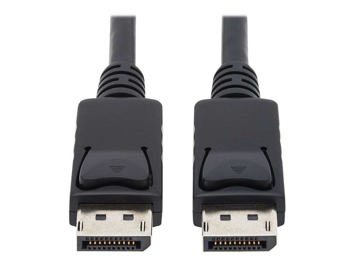 EATON TRIPPLITE DisplayPort Cable /w Latches 4K 60 Hz M/M BK 10 ft. 3.05m DisplayPort cable DisplayPortM to DisplayPortM 3m
