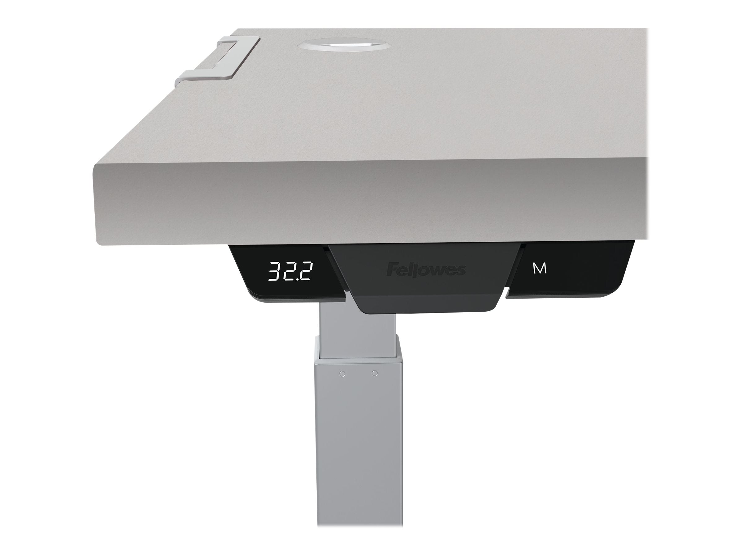 FELLOWES PLATEAU SEUL GRIS CLAIR 140CM X 80CM