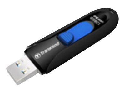 TRANSCEND 128Go Clé USB USB 3.1 Gen 1 Sans Capuchon - Noir