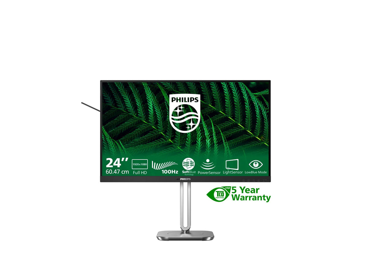 PHILIPS 24B2G5200/00 Ecran 23.8p FHD IPS 75Hz D-SUB HDMI 1.4 DP 1.2