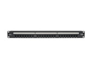 EATON TRIPPLITE Cat6 24-Port Patch Panel PoE+ Compliant 110/Krone 568A/B RJ45 Ethernet 1U Rack-Mount TAA