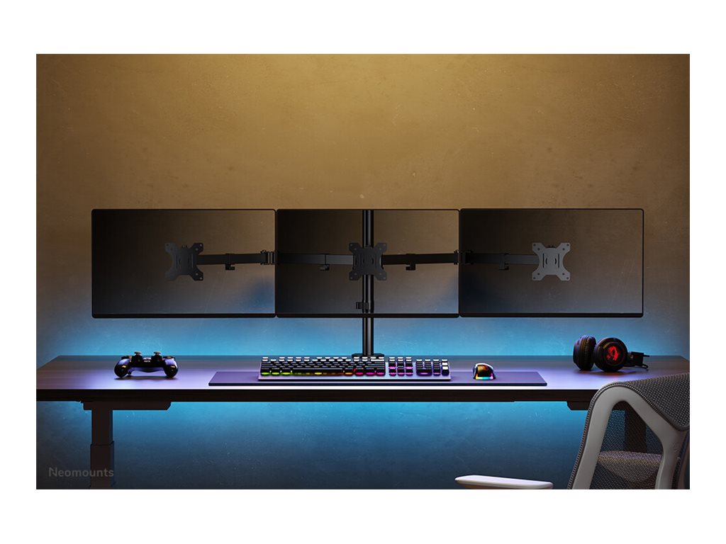 NEOMOUNTS FPMA-D550D3BLACK Support décran à fixer 10-27p