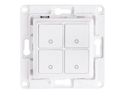 SHELLY Wall Switch 4 White 4-Button Relay Wall Switch