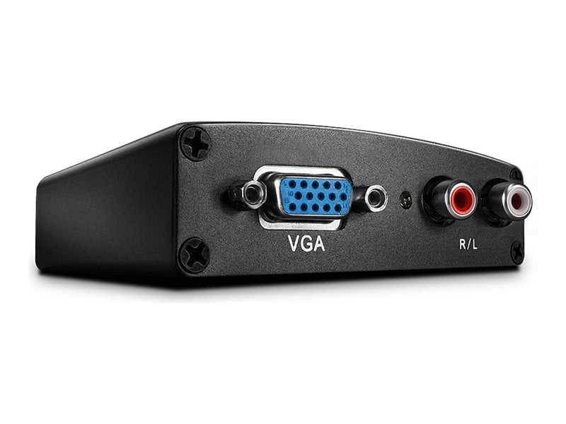 LINDY VGA + Audio to HDMI converter maximum resolution 1080p not scaling