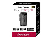 TRANSCEND 128Go Body Camera DrivePro 30 Wi-Fi & Bluetooth