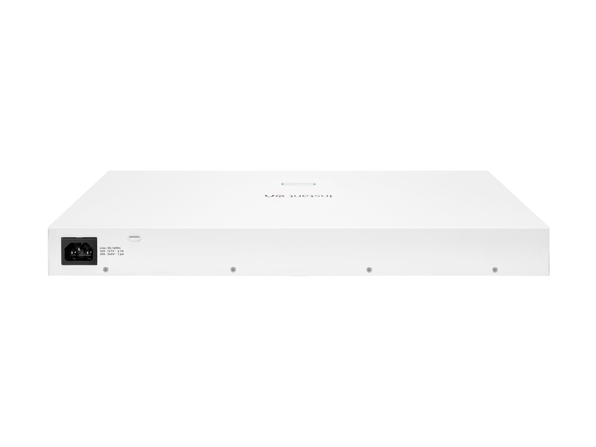 HPE Networking Instant On 1830 24G 12p Class4 PoE 2SFP 195W Switch Commutateur intelligent 12 x 10/100/1000 + 12 x10/100/1000 PoE+