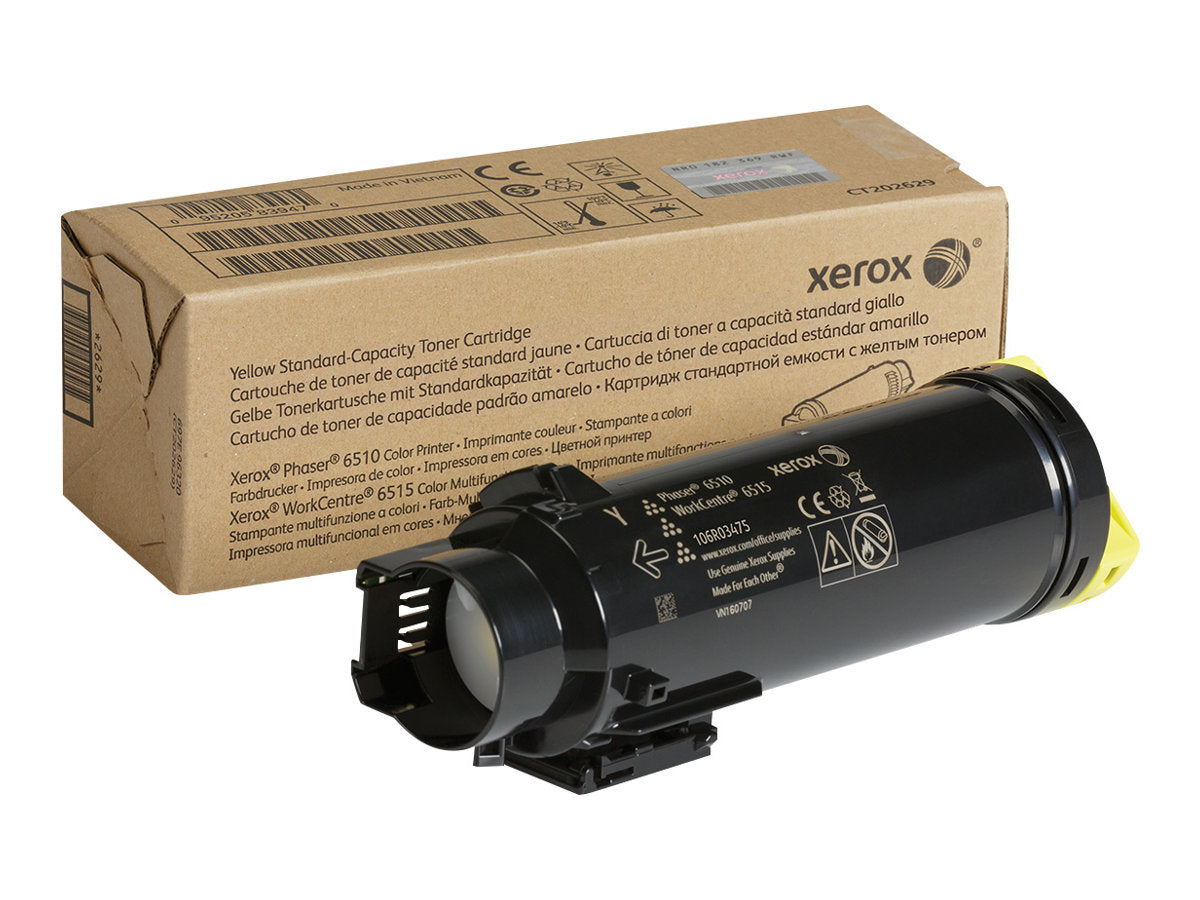 XEROX Toner Jaune Std 1.000 pages pour Phaser 6510 Workcentre 6515