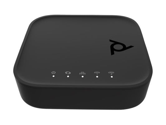 HP Poly ATA 402 2FXS Voice Port VoIP Adapter with Open SIP and Power Supply No localization