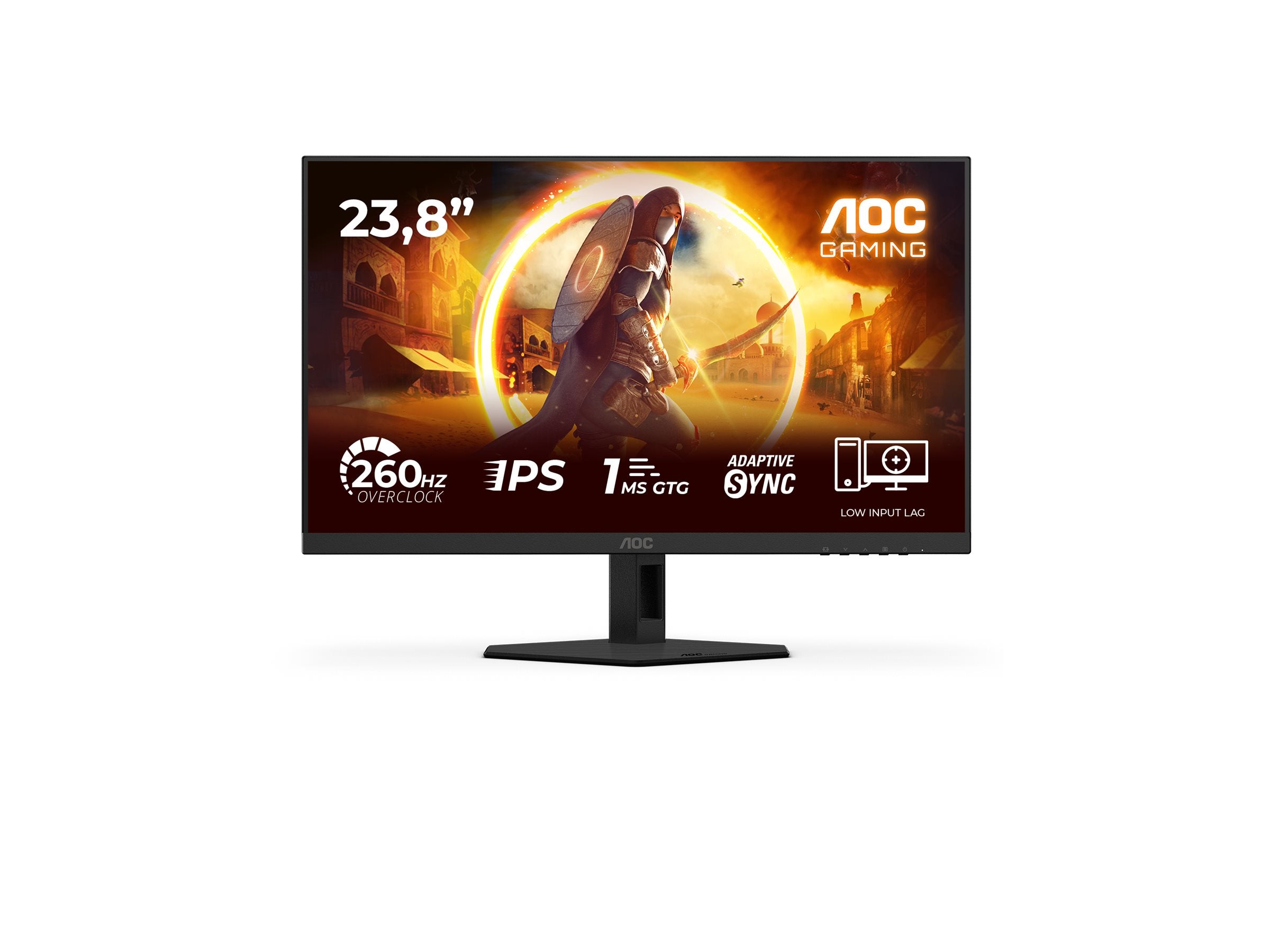 AOC 24G4ZRE Gaming 23.8p 16:9 Fast IPS 260Hz 1920x1080 HDMI 2.0 DP 1.4