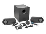 LOGITECH Z407 Android Edition speaker system for PC 2.1channel wireless Bluetooth USB 40 Watt Total graphite grey