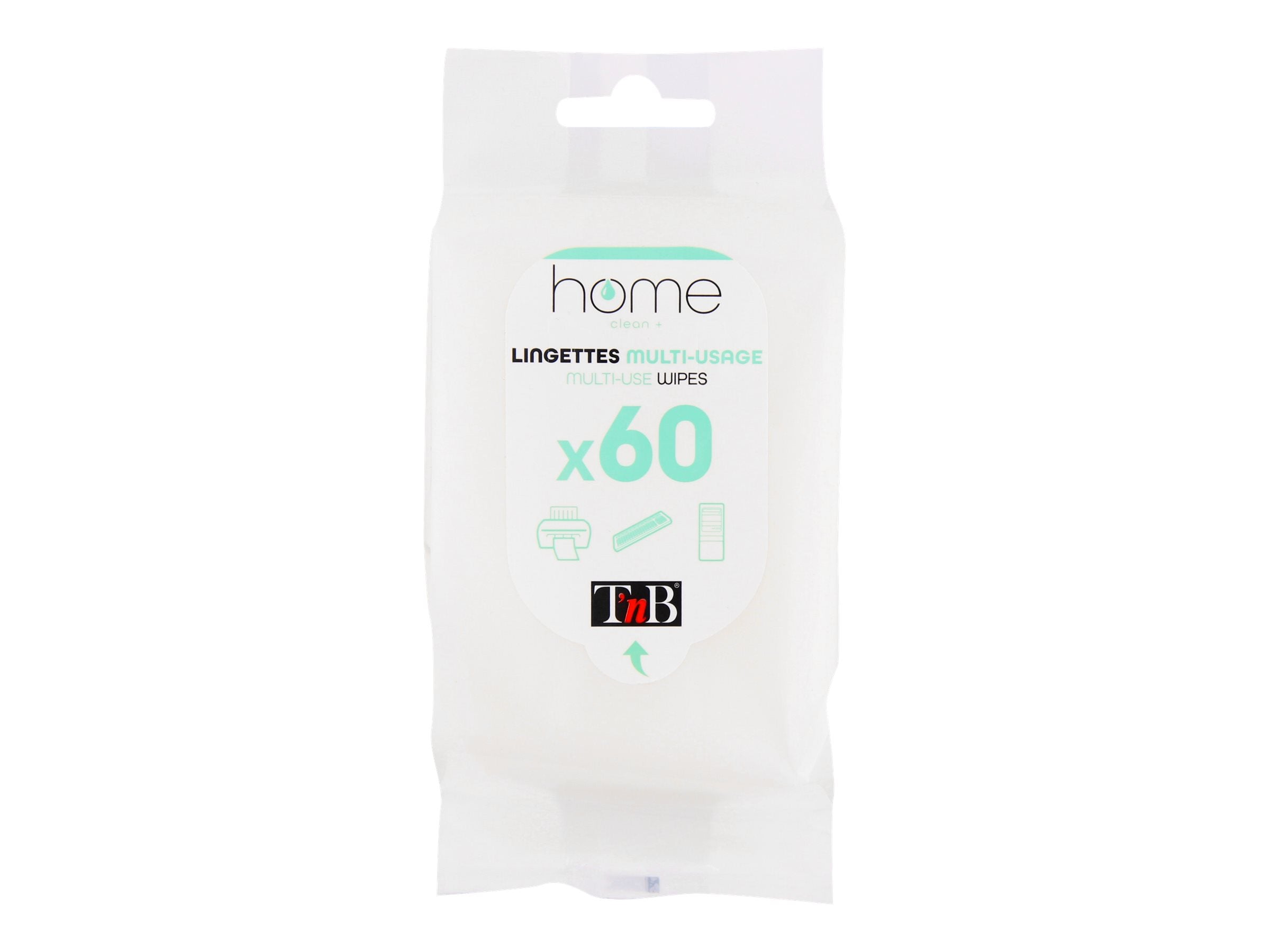 TNB 60 wet wipes for cleaning all of your computer devices keyboard mainframe mouse