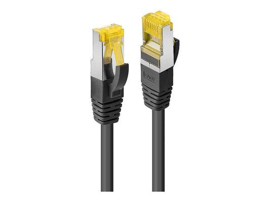 LINDY 2m Cat.6A U/UTP LSZH Cable Black 10pcs