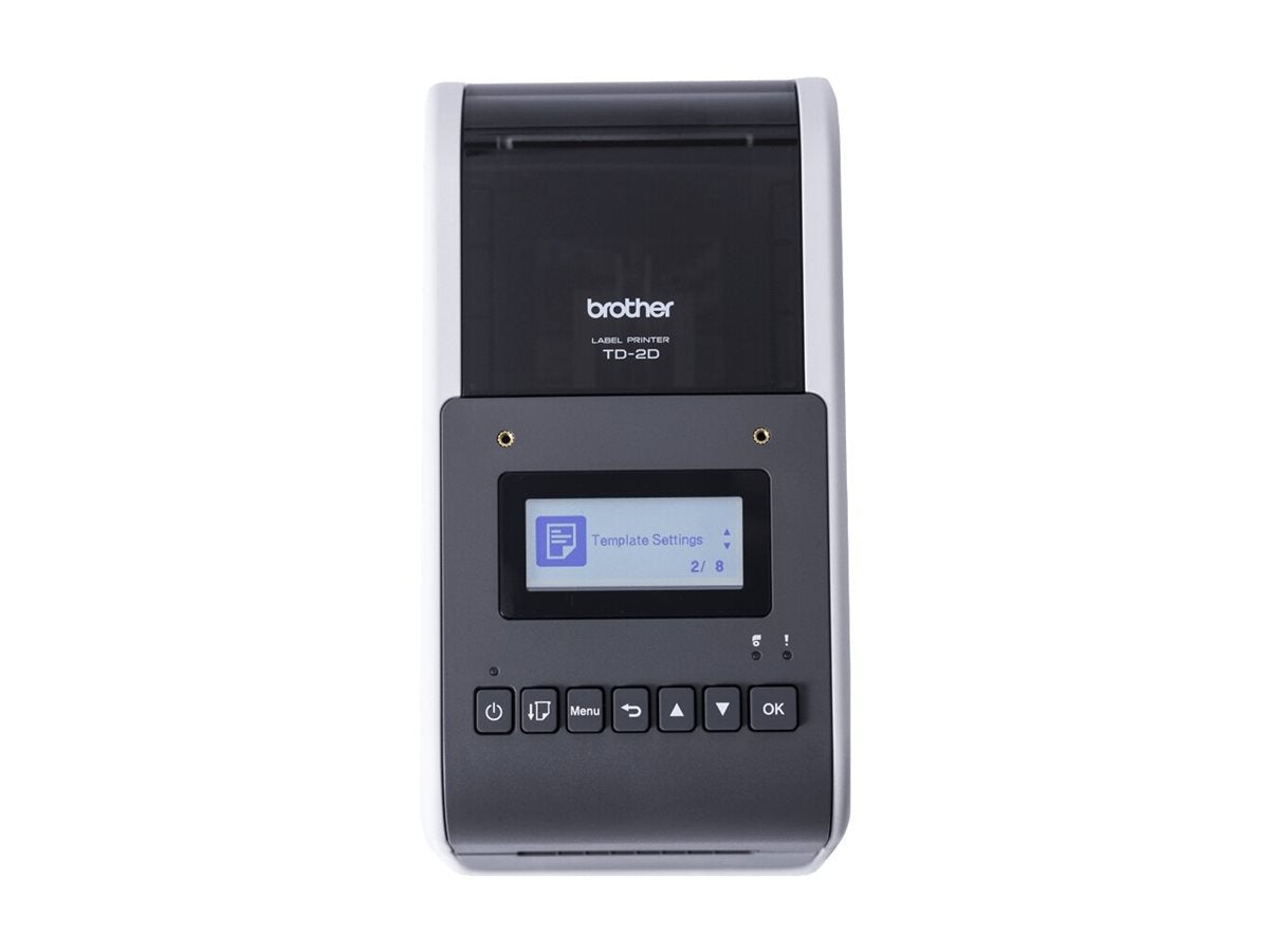 BROTHER 2p label printer USB connection 203dpi Ethernet Battery possible LCD display Bluetooth Wi-Fi