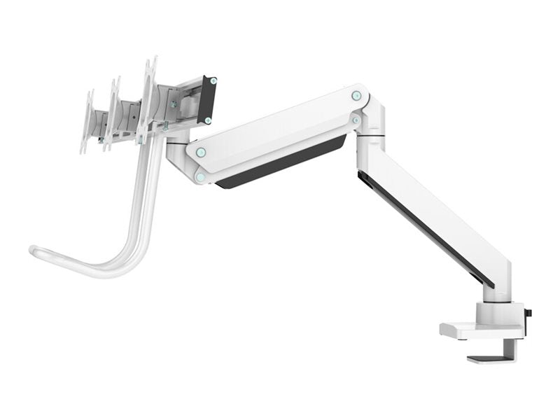 NEOMOUNTS NM-D775DX3WHITE Support décran à fixer 17-27p - ressort à gaz - Topfix - arrêt 180