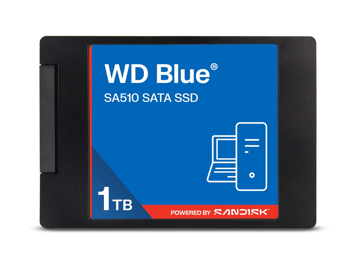 WD Blue SA510 SATA SSD 2.5p/7mm Cased - 1To