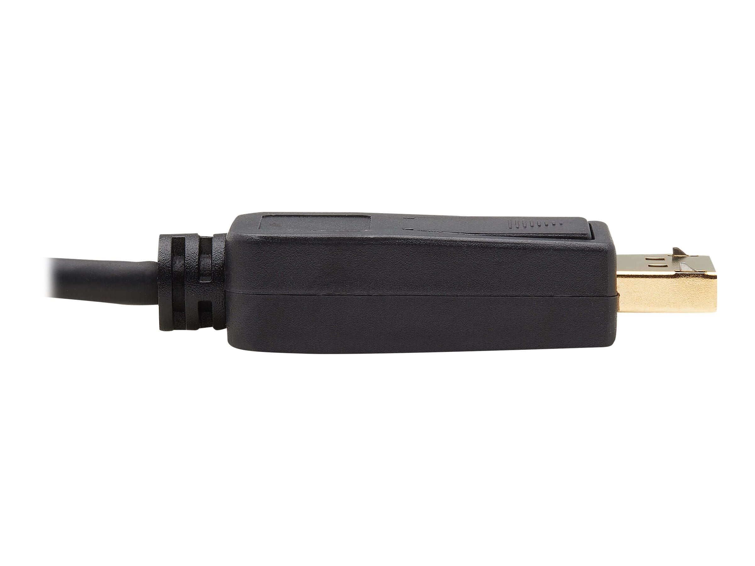 EATON TRIPPLITE USB-C to DisplayPort Bi-Directional Active Adapter Cable M/M 4K 60 HDR Locking DP Connector 6ft. 1.8m