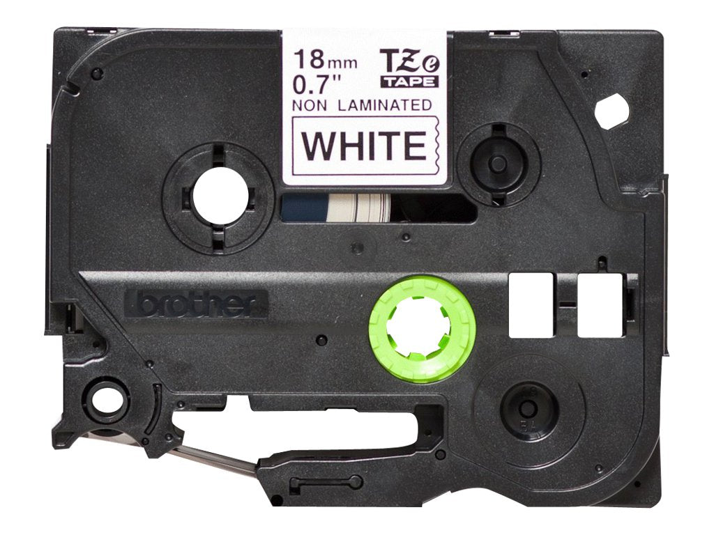 BROTHER P-TOUCH TZE-N241 noir sur blanc 18mm