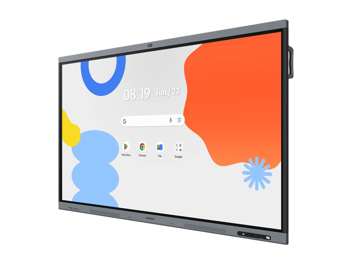 SAMSUNG WAFX-P Eboard WA75FX-P 75p Android 15 EDLA Octacore 16Go RAM 128Go storage UHD IR Touch 3xHDMI USB-C PD 65W 48Mpixel auto