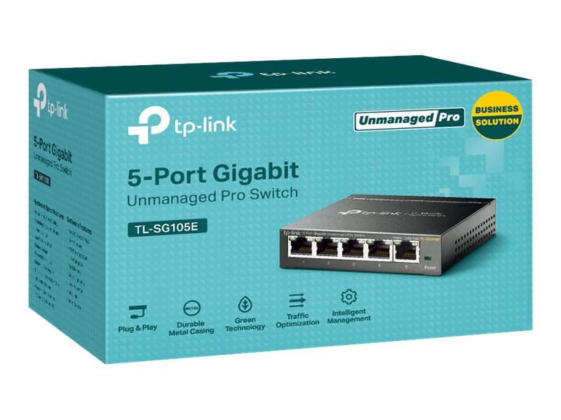 5 Port Gigabit Easy Smart Switch