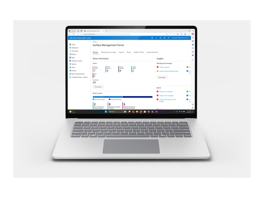 MICROSOFT Surface Laptop 7 - Snapdragon X Elite - 15p - 16Go - 256Go - W11P - Platine - PC - Ordinateur Portable - AZERTY