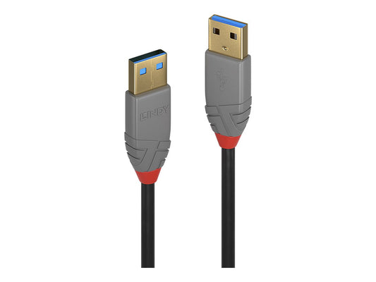 LINDY Câble USB 3.0 Type A Anthra Line 5m